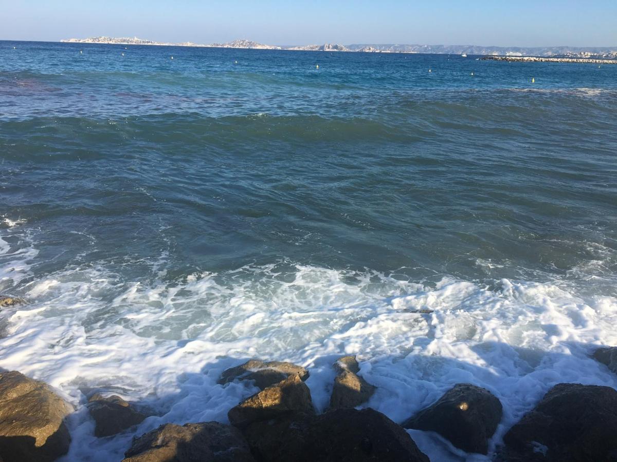Appartement La Plage De La Pointe Rouge Marseille Kültér fotó